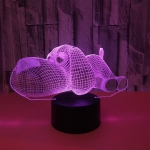 Επιτραπέζιο Φωτιστικό LED 3D Illusion Με 7 Χρώματα - Σκυλάκι - Image 5