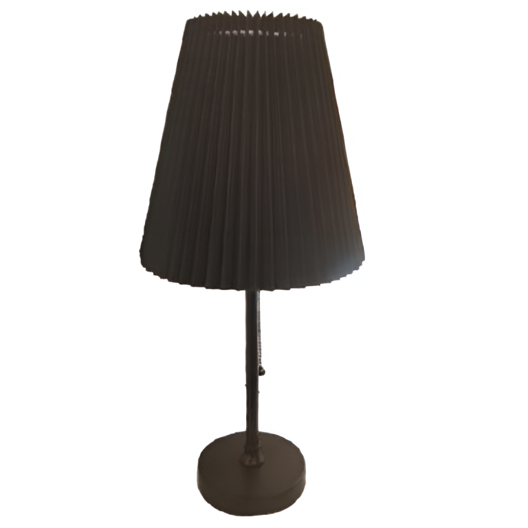 Επιτραπέζιο Φωτιστικό με Πλισέ Καπέλο 49x23cm SDS-29436