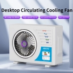 Επιτραπέζιος Ανεμιστήρας Air Cooler με LED Φωτισμό και Δροσιστική Λειτουργία USB