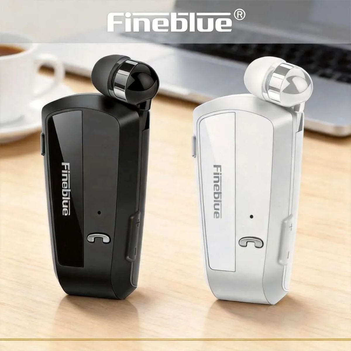 Bluetooth Handsfree In-Ear Fineblue F990+ με Κλιπ