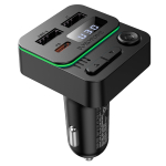 FM Transmitter Αυτοκινήτου Bluetooth με 2x USB, USB-C PD 20W & MP3 Player Μαύρο - Borofone BC60 Hero - Image 7