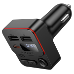 FM Transmitter Αυτοκινήτου Bluetooth με 2x USB, USB-C PD 20W & MP3 Player Μαύρο - Borofone BC60 Hero - Image 8