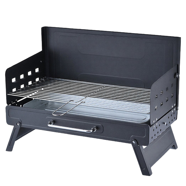 Φορητή Πτυσσόμενη Ψησταριά Κάρβουνου BBQ 50x27.5x43cm K-501