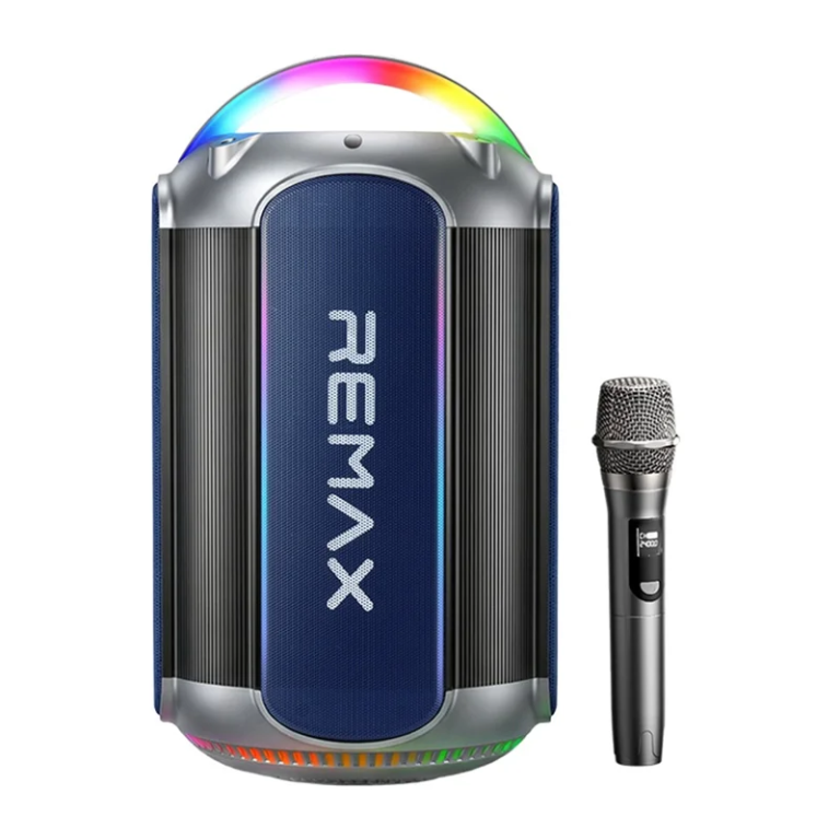 Φορητό Ασύρματο Ηχείο Bluetooth Με Μικρόφωνο Μαύρο Remax RB-MB06