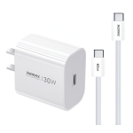 Φορτιστής GaN 30W Με Καλώδιο USB-C σε USB-C 65W Remax CA09