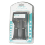 Φορτιστής USB για Μπαταρίες Λιθίου 18650 Διπλής Θέσης AT57180