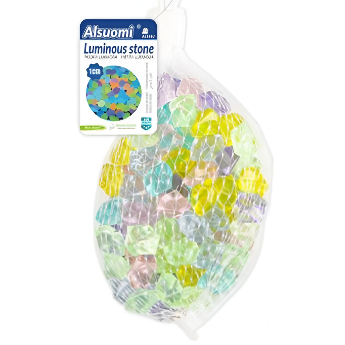 Φωσφορίζοντα Διακοσμητικά Πετράδια 1cm Alsuomi AL5582