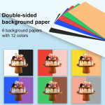 Φωτογραφικό Studio Box 40x40cm με LED Φωτισμό & 12 Backgrounds Puluz PU5041B - Image 12