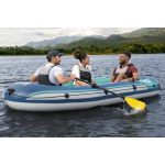 Φουσκωτή Βάρκα Θαλάσσης Hydro-Force™ Trek X3 294x137 εκ. με Κουπιά & Τρόμπα Bestway 61154 - Image 6