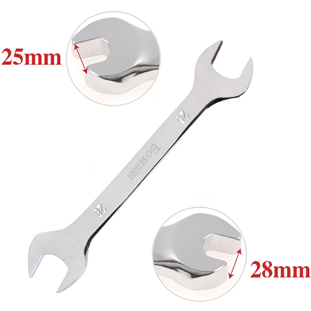 Γερμανικό Κλειδί Διπλό 25x28mm BossTools 680244