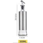 Γυάλινο Δοχείο Λαδιού 500ml με Ροή