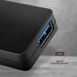 Axagon HUB 4x USB3.2 Gen 1 SLIM Καλώδιο 14cm Type-A HUE-G1A - Image 2
