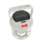 Ηλιακό Φανάρι LED 300W Επαναφορτιζόμενο Με USB SB-V300W - Image 4