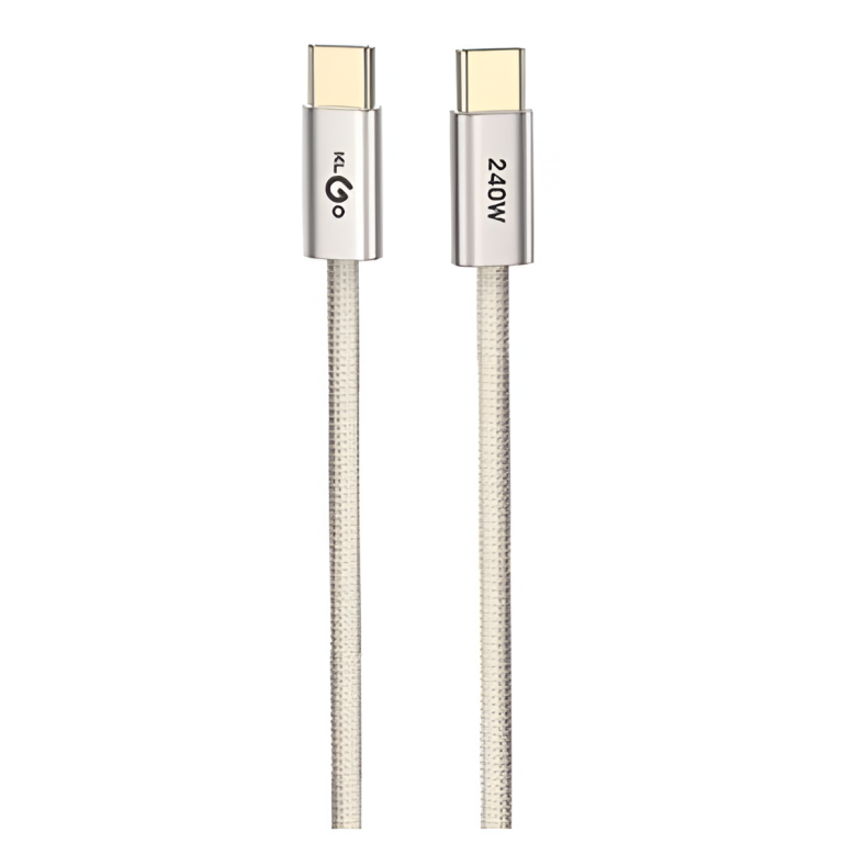 Καλώδιο Φόρτισης & Δεδομένων USB-C σε USB-C PD 240W 1.8m KLGO S-145