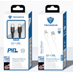 Καλώδιο Φόρτισης USB-C σε Lightning 30W 1m Technovo TN-D053 - Image 3