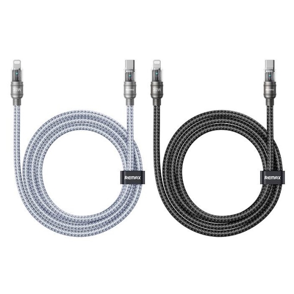 Καλώδιο Φόρτισης USB-C σε Lightning 30W με LED Remax CB29