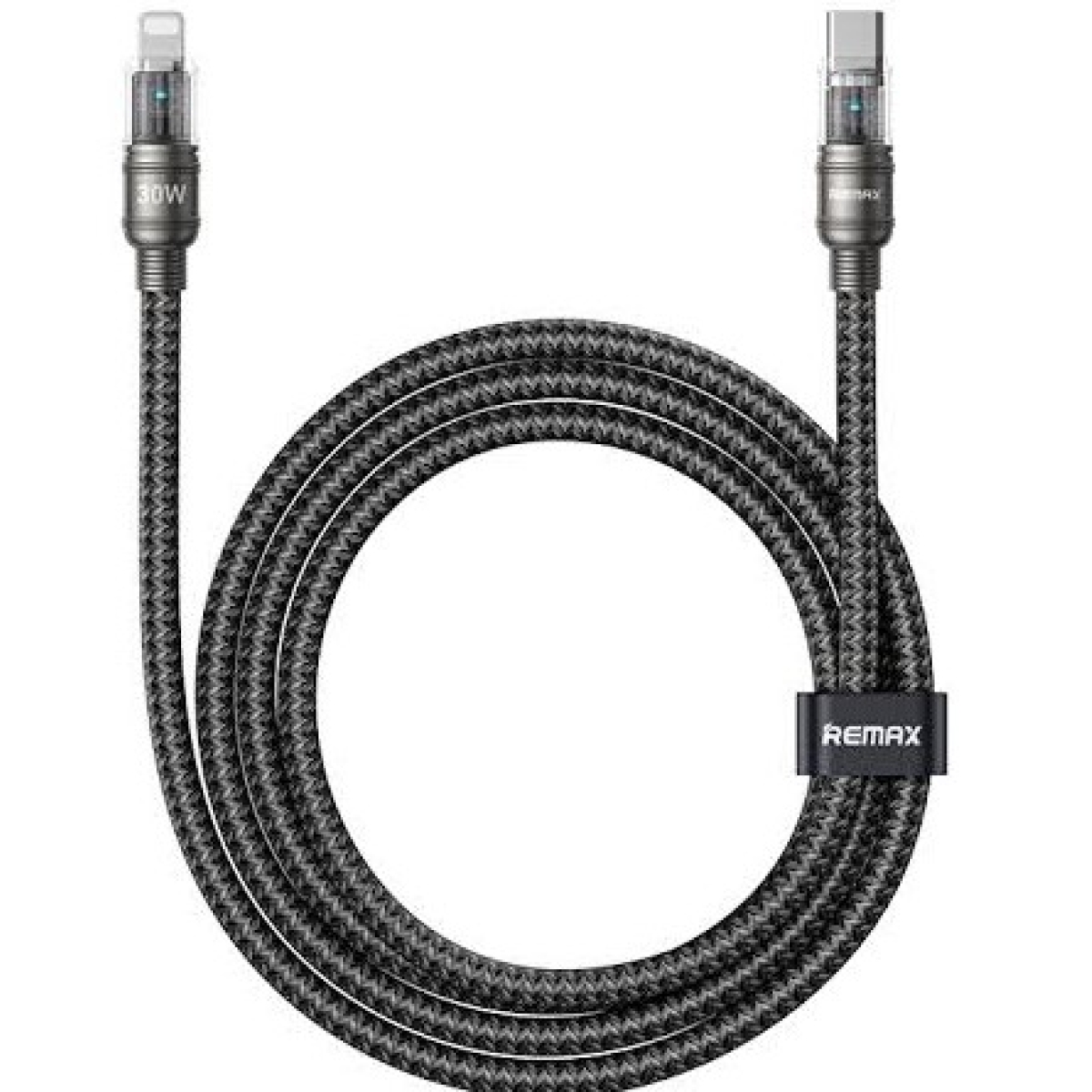 Καλώδιο Φόρτισης USB-C σε Lightning 30W με LED Remax CB29 - Image 3