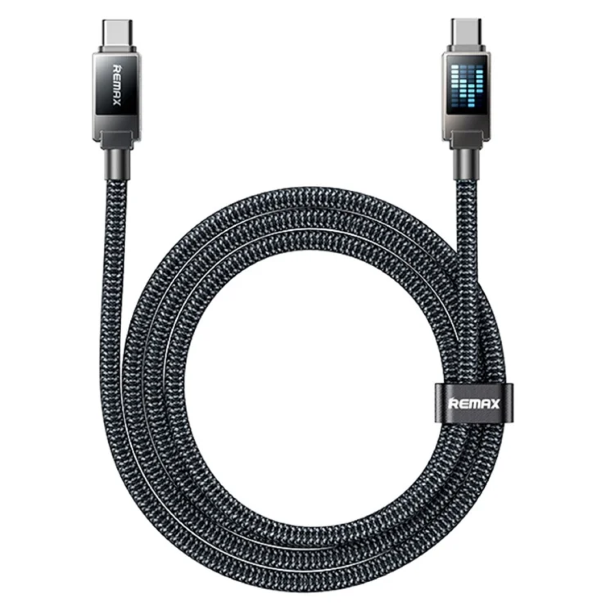 Καλώδιο Φόρτισης USB-C σε USB-C 100W με LED Remax CB29 - Image 4
