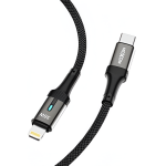Καλώδιο Φόρτισης USB Type-C Σε Type-C 100W Με Smart Auto Power Off 1.2m Moxom MX-CB377