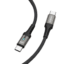 Καλώδιο Φόρτισης USB Type-C Σε Type-C 60W Με Smart Power Off 1m Moxom MX-CB376