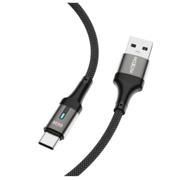 Καλώδιο Φόρτισης USB Type-C Σε Type-C 66W 1m Moxom MX-CB375