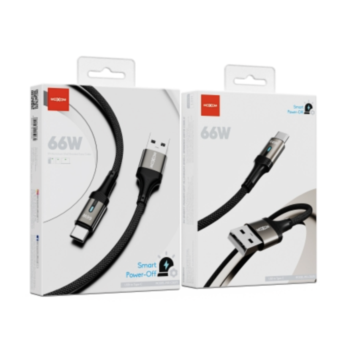 Καλώδιο Φόρτισης USB Type-C Σε Type-C 66W 1m Moxom MX-CB375 - Image 5
