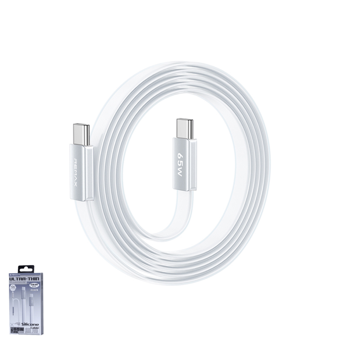 Καλώδιο Φόρτισης USB Type-C Σε Type-C PD 65W 1.2m Remax CB35 - Image 5