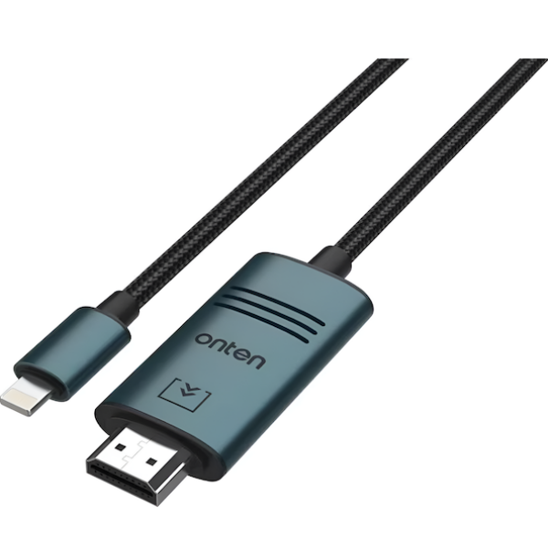 Καλώδιο Lightning Σε HDMI Full HD 1080p 2m Onten OTN-7577