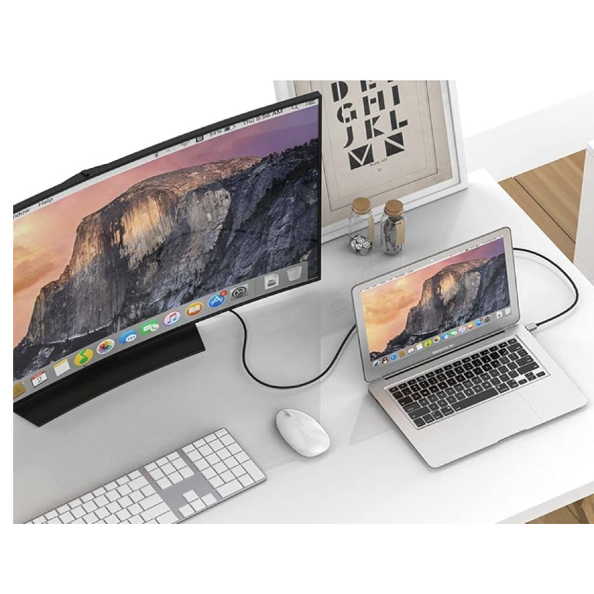 Καλώδιο Mini DisplayPort Σε HDMI 4K 60Hz 1.8m Onten OTN-5130B - Image 2