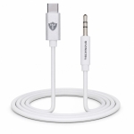 Καλώδιο Type-C σε AUX 3.5mm Technovo 1.2m Λευκό TN-MD14
