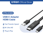 Καλώδιο USB Type-C Σε HDMI 4K 60Hz Onten OTN-UC502 - Image 2
