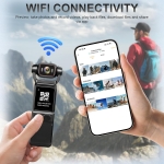 Κάμερα Χειρός 4K Με Περιστρεφόμενο Φακό Και Οθόνη Αφής Andowl GC3 - Image 5