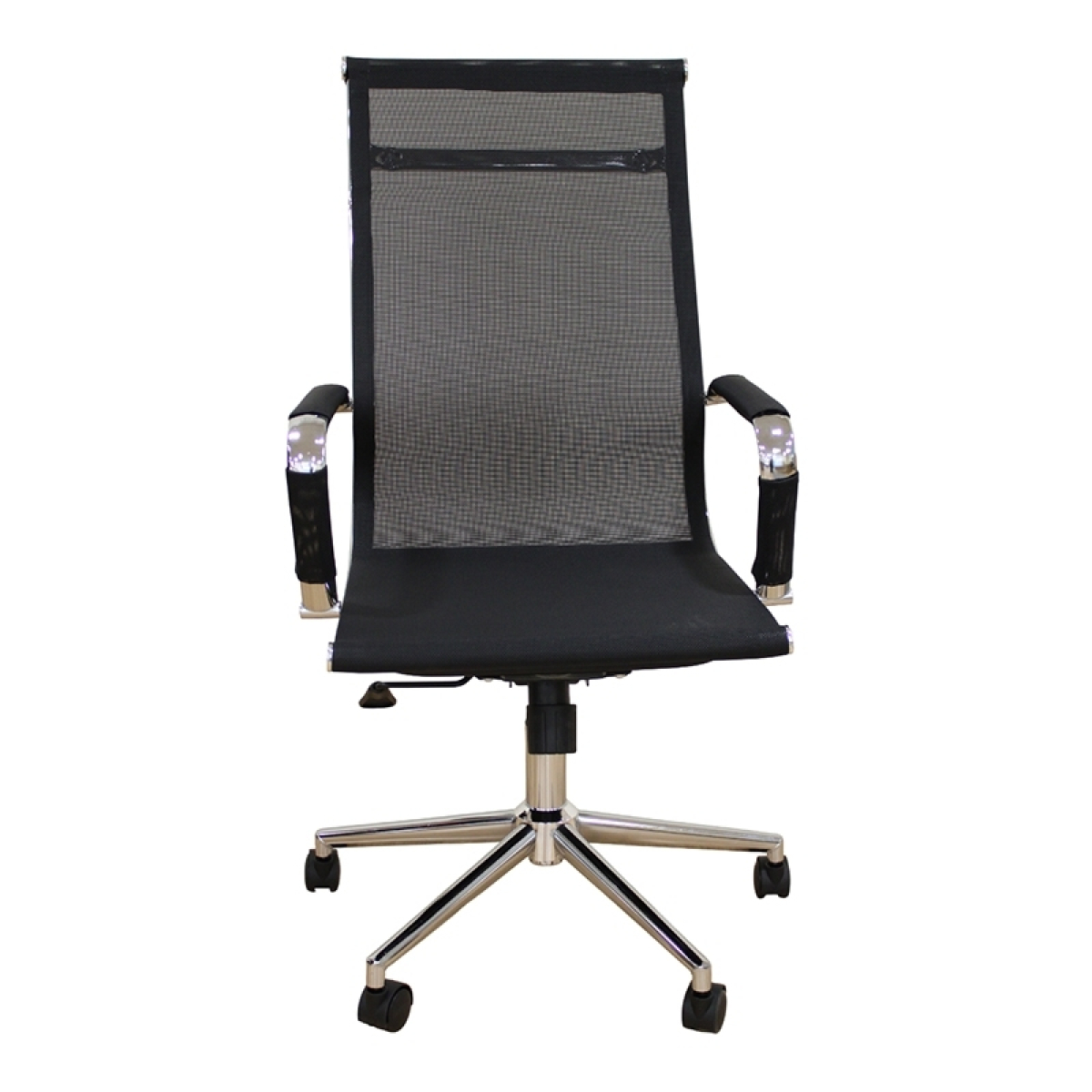 Καρέκλα Γραφείου Ergonomic Mesh με Ανάκλιση και Ρυθμιζόμενο Ύψος Μαύρη FQ-21 - Image 2