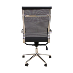 Καρέκλα Γραφείου Ergonomic Mesh με Ανάκλιση και Ρυθμιζόμενο Ύψος Μαύρη FQ-21 - Image 8