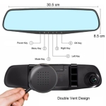 Καθρέφτης Αυτοκινήτου με Κάμερα DVR Aerbes AB-Q004