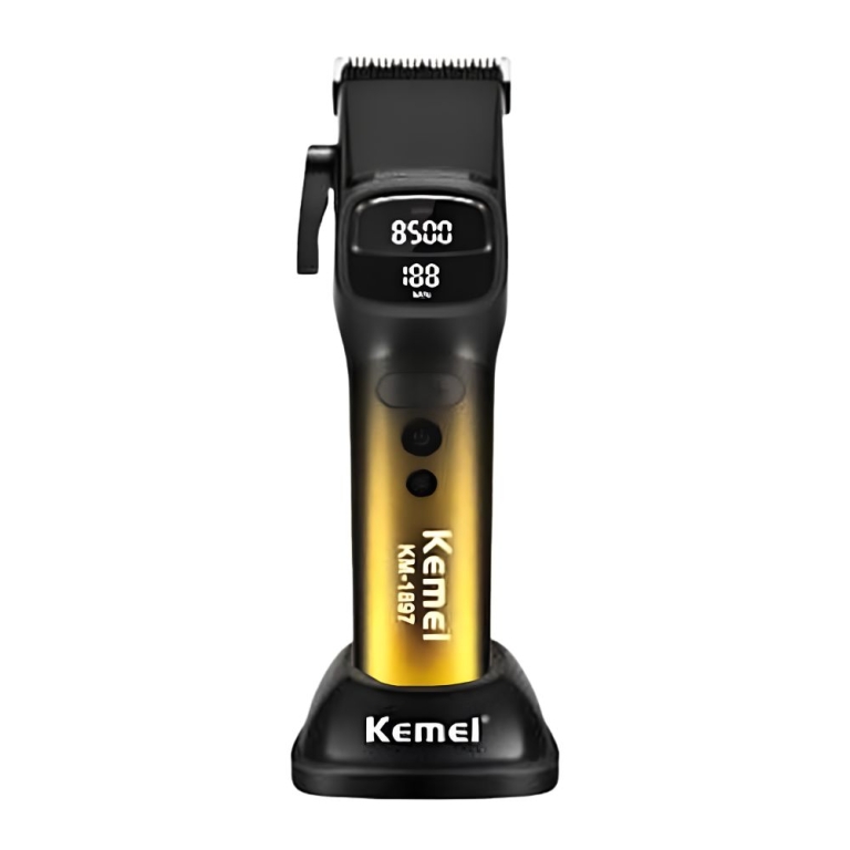 Κουρευτική Μηχανή KEMEI KM-1897 9000RPM με LED