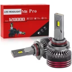 Λάμπες Αυτοκινήτου LED H4 32000LM 6000K CanBus IP68 με CSP 3570 Chip M8 Pro - Image 2