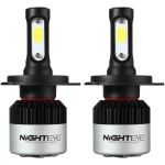 Λάμπες LED Αυτοκινήτου 72W 9000LM 6500K IP68 Σετ 2 Τεμαχίων NightEYE A315-S2-H1