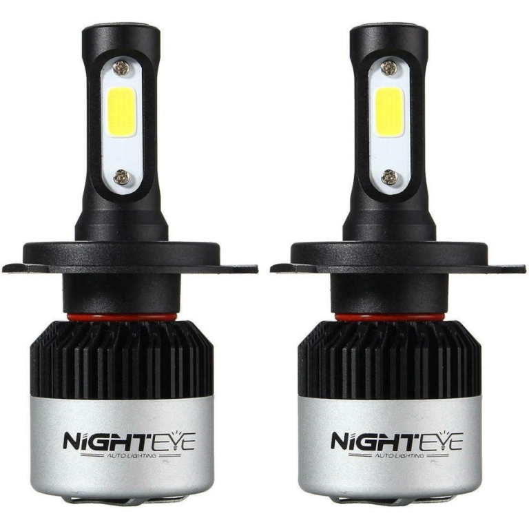 Λάμπες LED Αυτοκινήτου 72W 9000LM 6500K IP68 Σετ 2 Τεμαχίων NightEYE A315-S2-H1