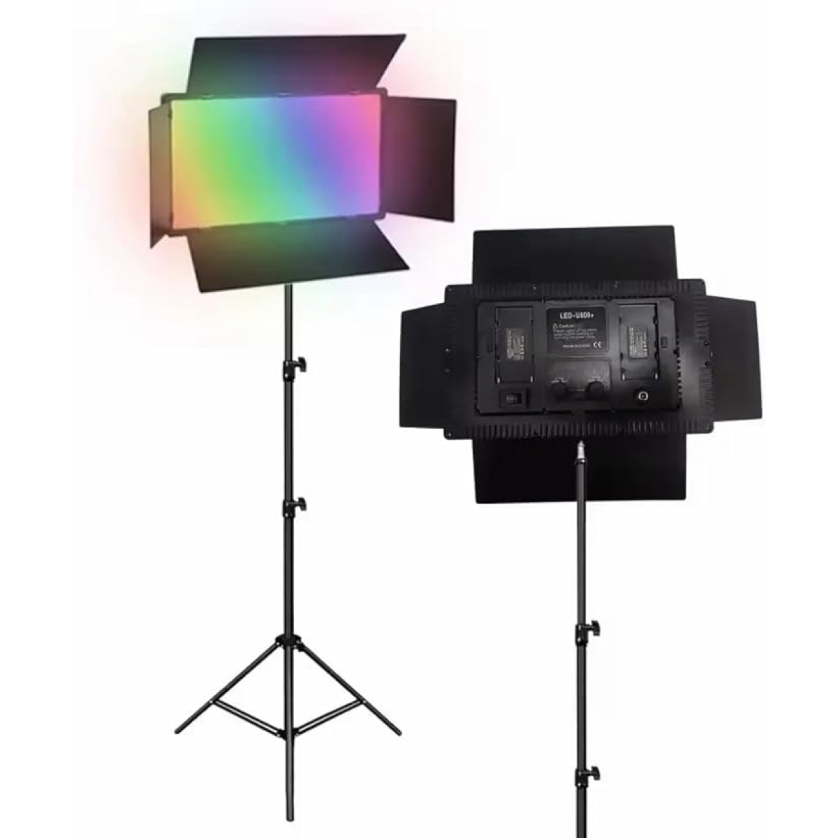 LED RGB Studio Φωτιστικό 600 LED 40W με Τηλεχειριστήριο - Image 7