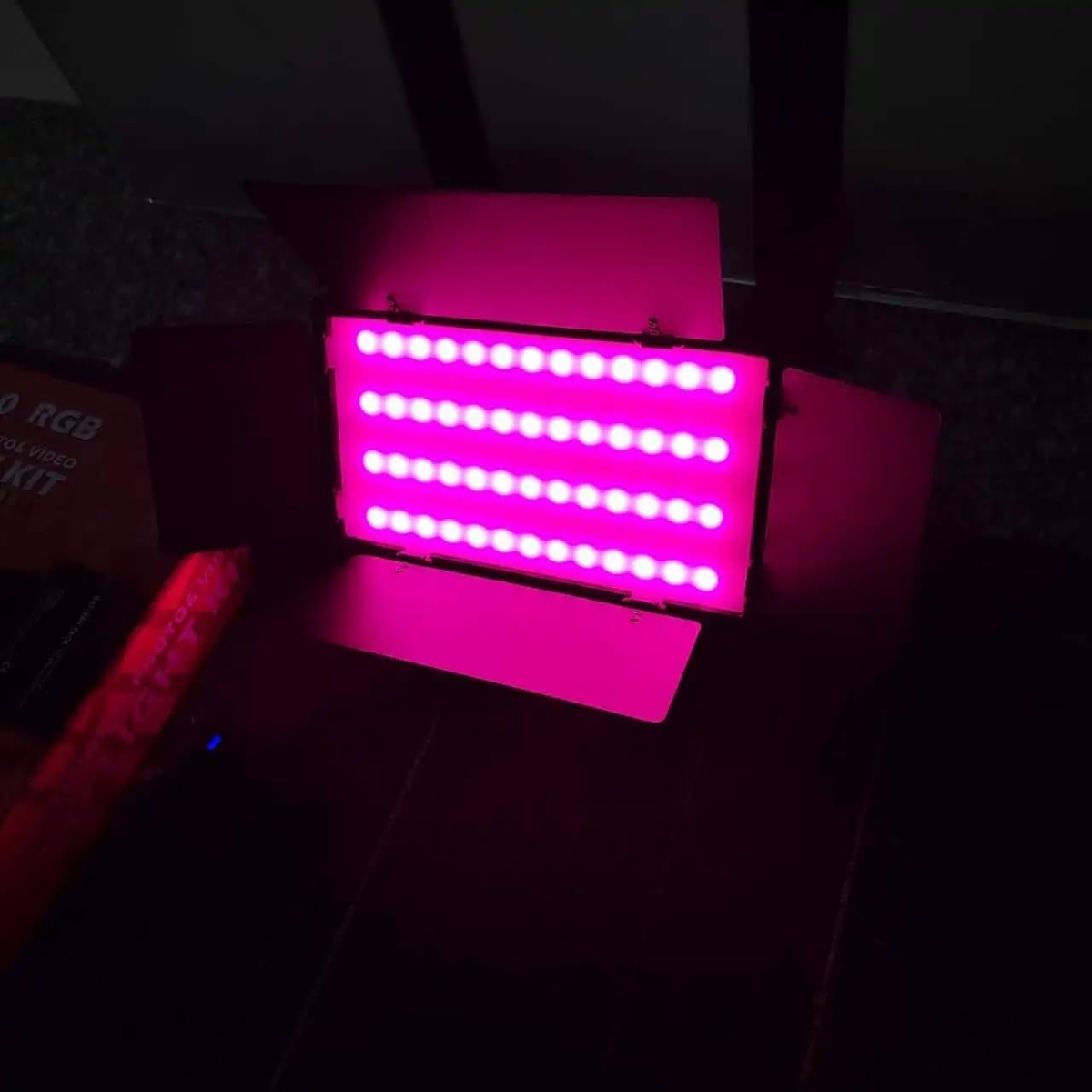 LED RGB Studio Φωτιστικό 600 LED 40W με Τηλεχειριστήριο - Image 5