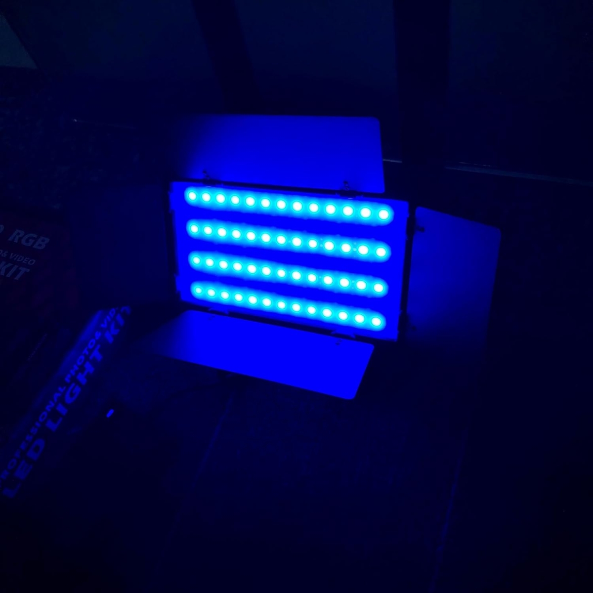 LED RGB Studio Φωτιστικό 600 LED 40W με Τηλεχειριστήριο - Image 3