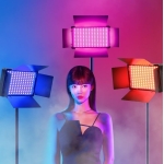 LED RGB Studio Φωτιστικό 800 LED 60W με Τηλεχειριστήριο - Image 9