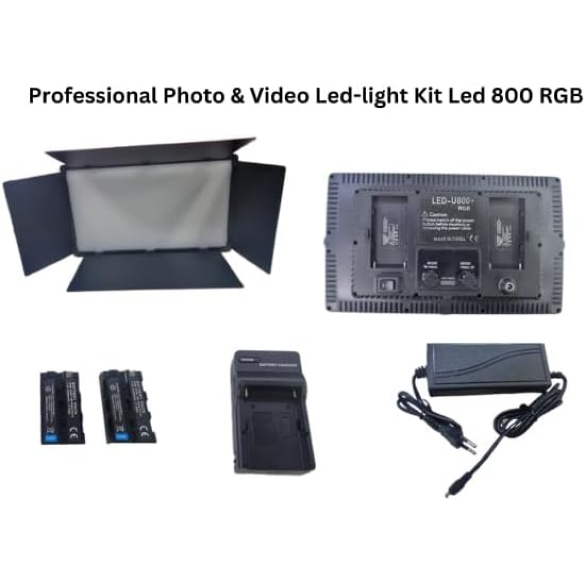 LED RGB Studio Φωτιστικό 800 LED 60W με Τηλεχειριστήριο - Image 10
