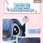 Λούτρινο Παιχνίδι Stitch Με Φούτερ 35cm 87820 - Image 5