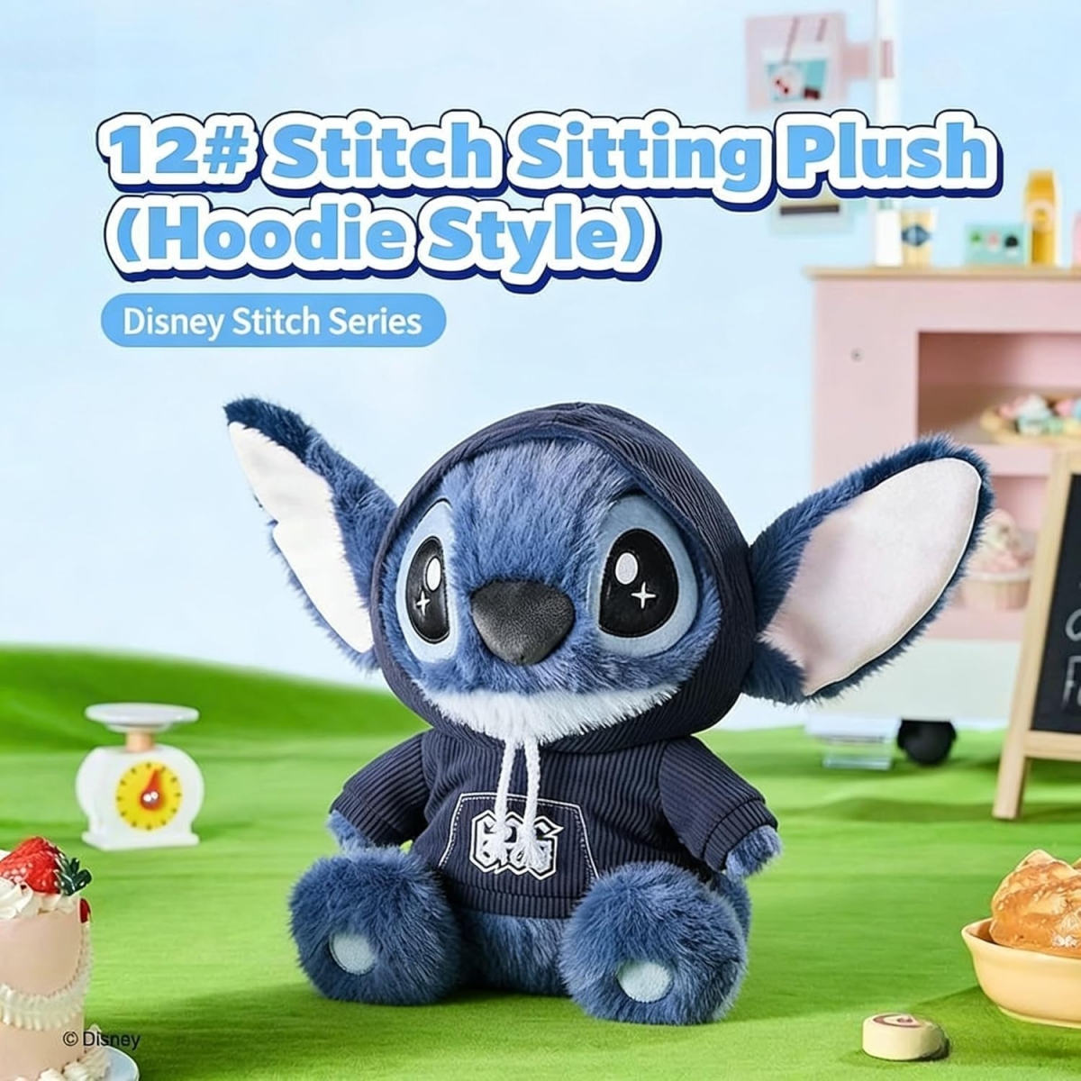 Λούτρινο Παιχνίδι Stitch Με Φούτερ 35cm 87820 - Image 4