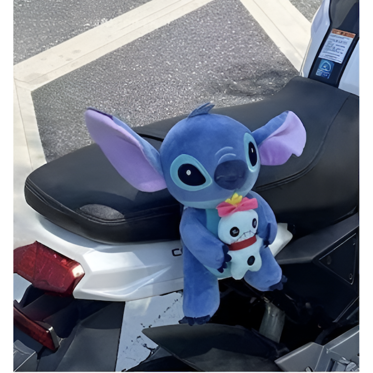 Λούτρινο Παιχνίδι Stitch Με Κούκλα 35cm 87821 - Image 2