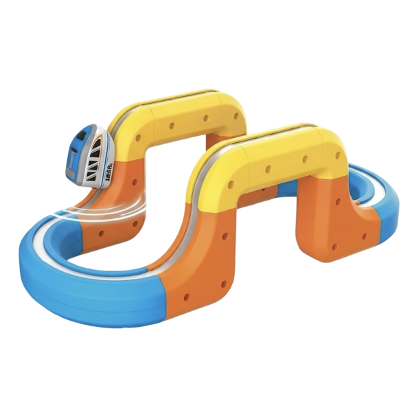 Μαγνητική Πίστα Τρένου DIY Magnetic Track 18 Τεμαχίων