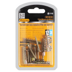 =Μεταλλικά Βύσματα με Βίδες 5x30mm & 4x30mm 12τμχ Bossram 993142