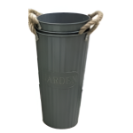 Μεταλλικό Διακοσμητικό Βάζο Δαπέδου 25x15cm SDS-29391 - Image 3